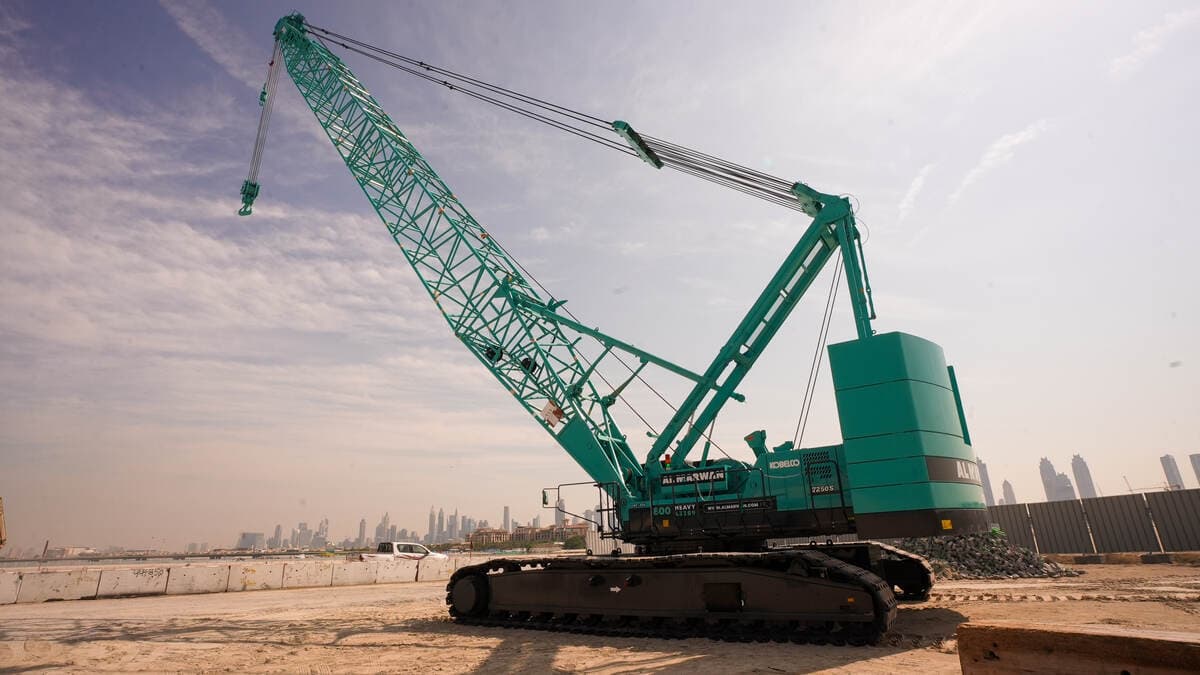 Crawler Crane at Johal Crane Services